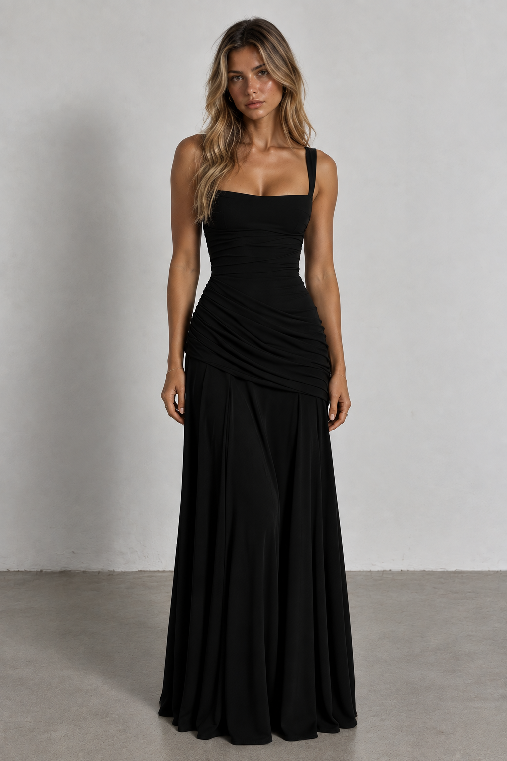 Ruched Maxi Dress