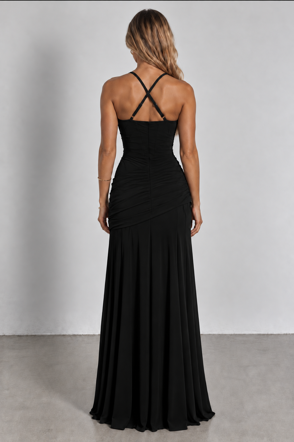 Ruched Maxi Dress