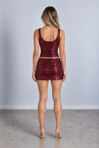Sequin Tank Mini Set
