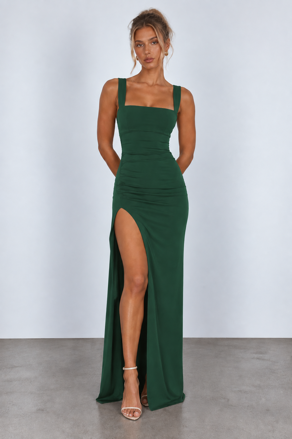 Elegant Formal Slip Maxi Dress