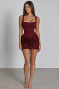 Corset Sparkle Mini Dress