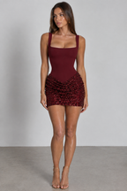 Corset Sparkle Mini Dress