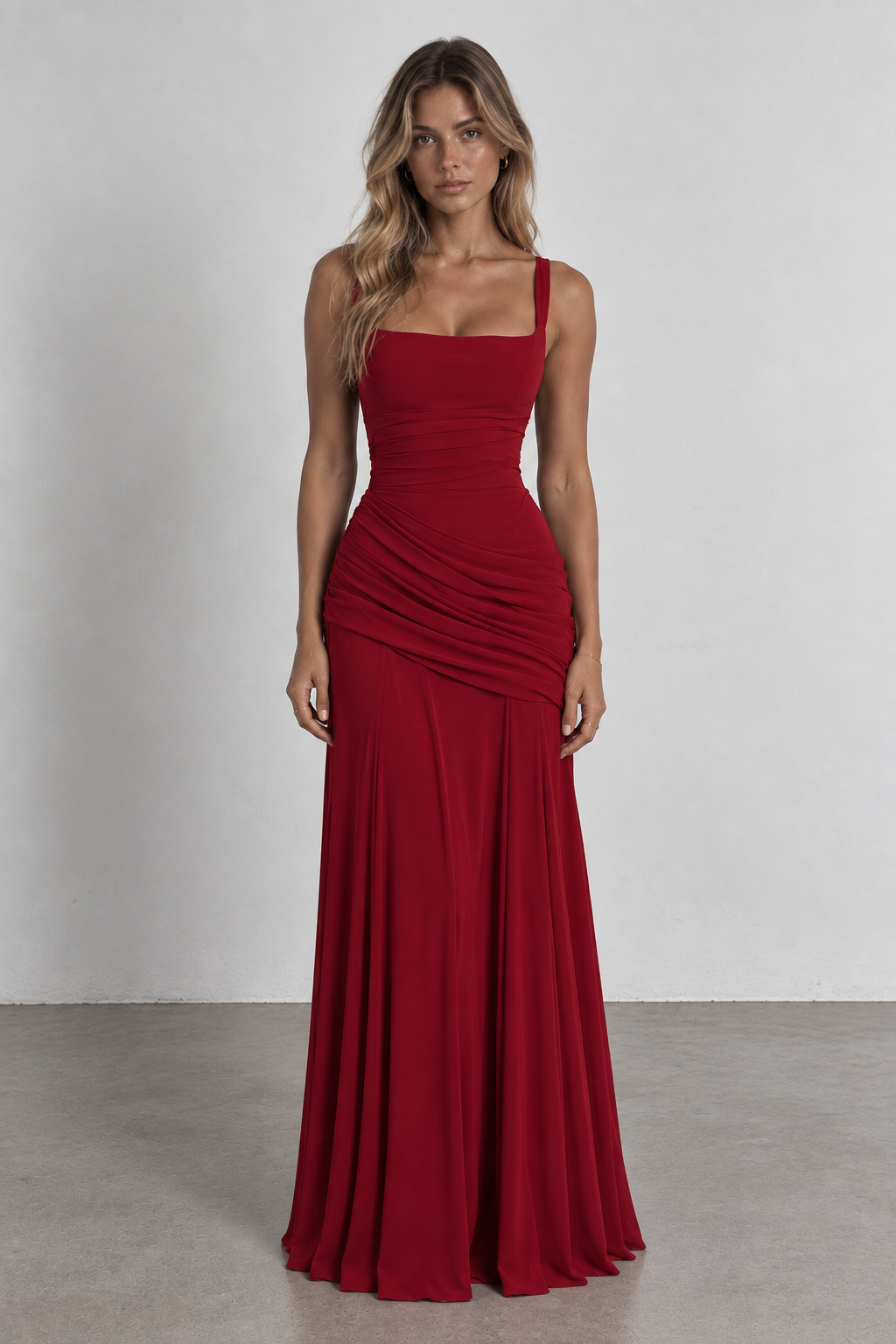 Ruched Maxi Dress