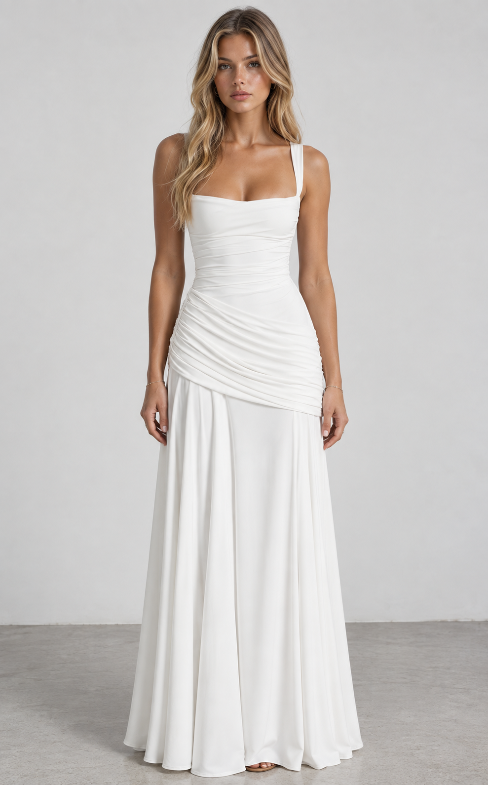 Ruched Maxi Dress