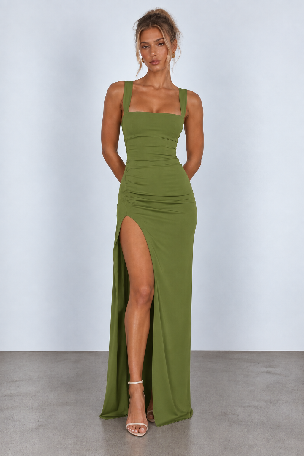 Elegant Formal Slip Maxi Dress