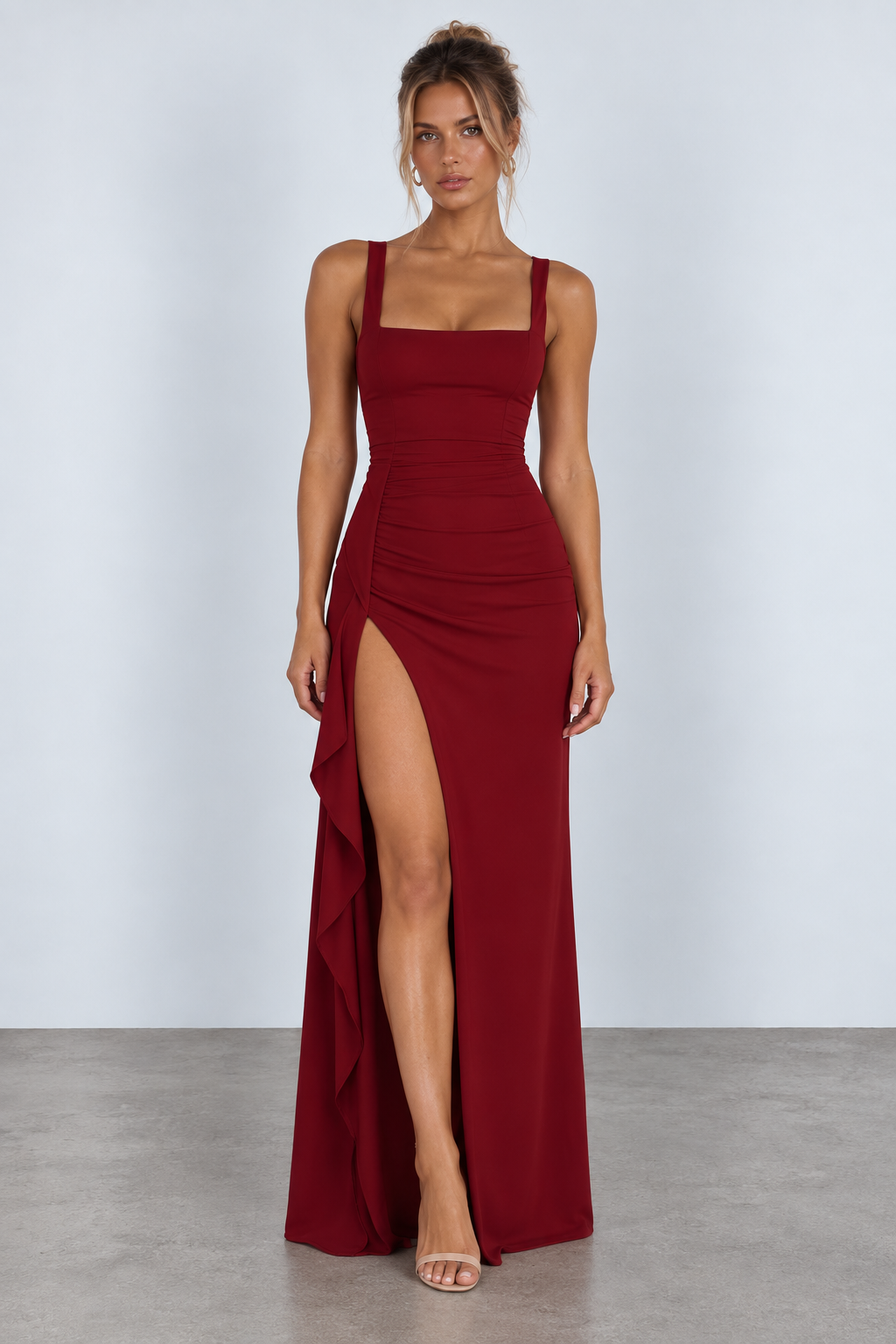 Elegant Formal Slip Maxi Dress