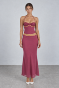 Sequin Halter Set