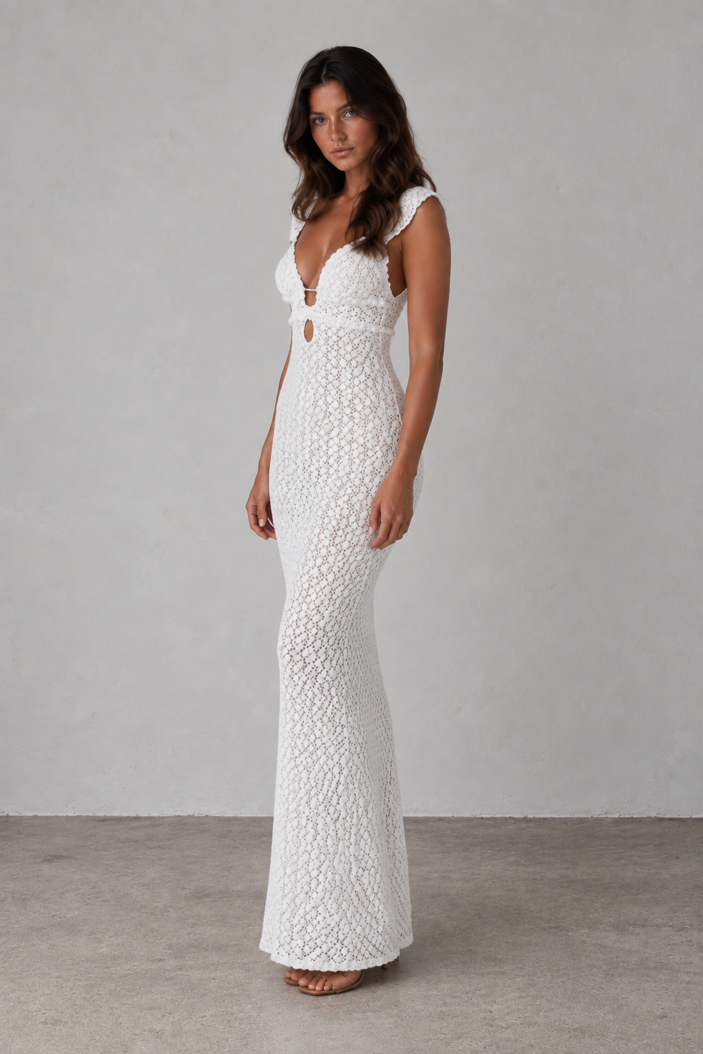 Crochet Maxi Dress
