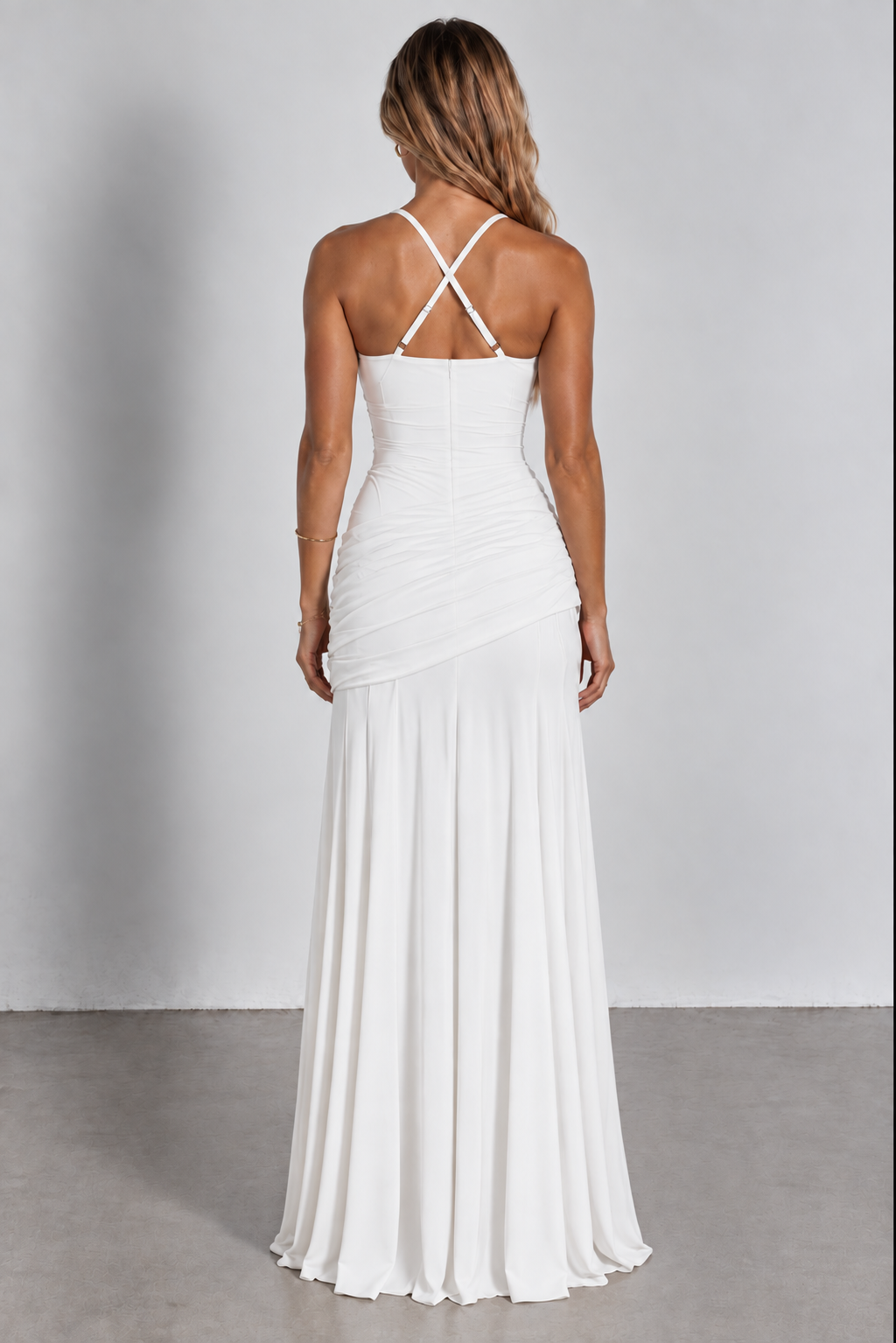 Ruched Maxi Dress