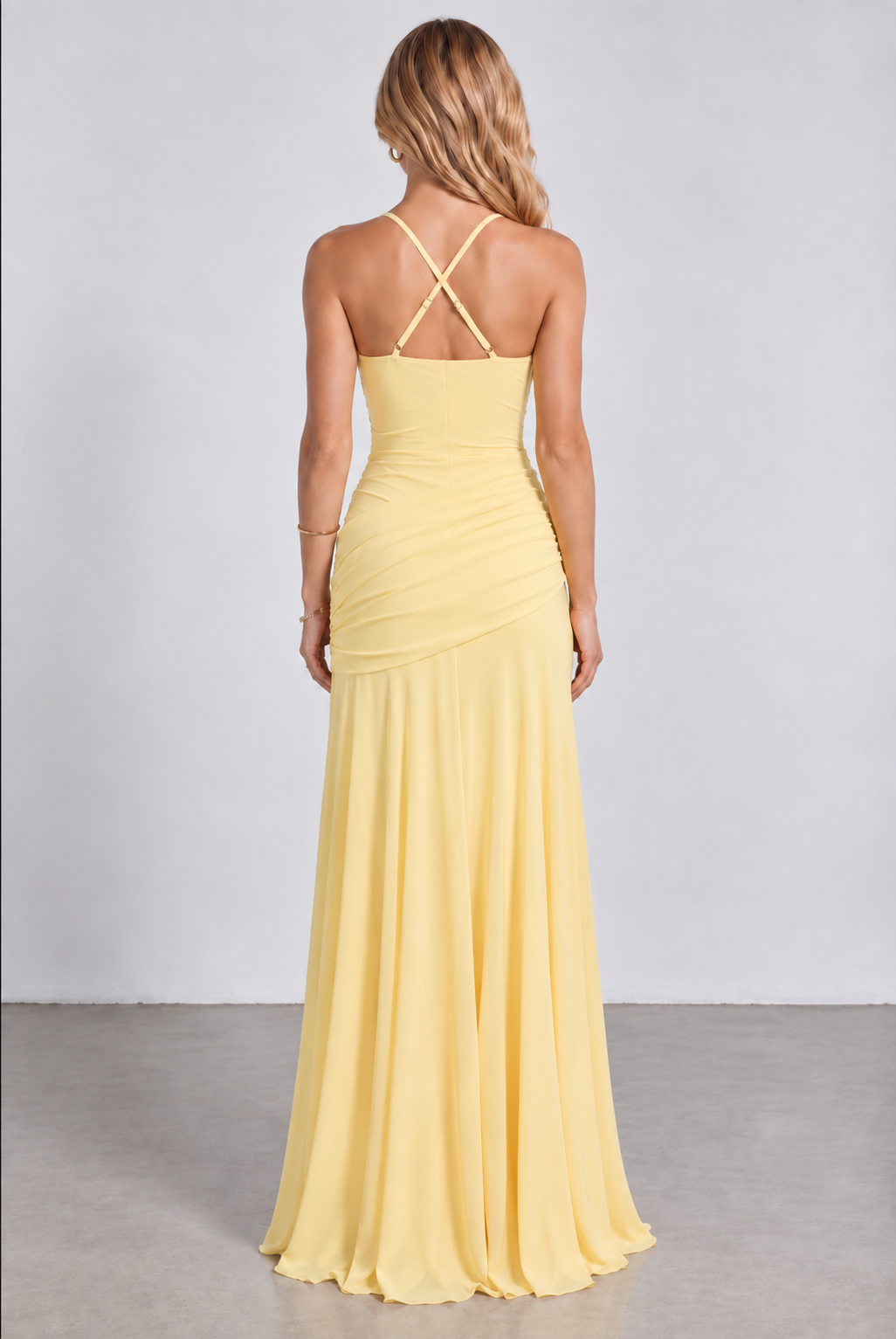 Ruched Maxi Dress