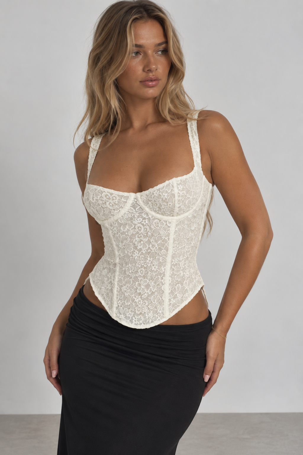Colette Lace Corset Top