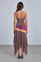 Colorblock Halter Set