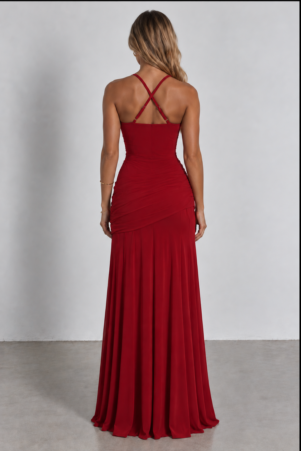 Ruched Maxi Dress