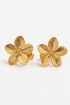 Bloom Gold Studs studio shot