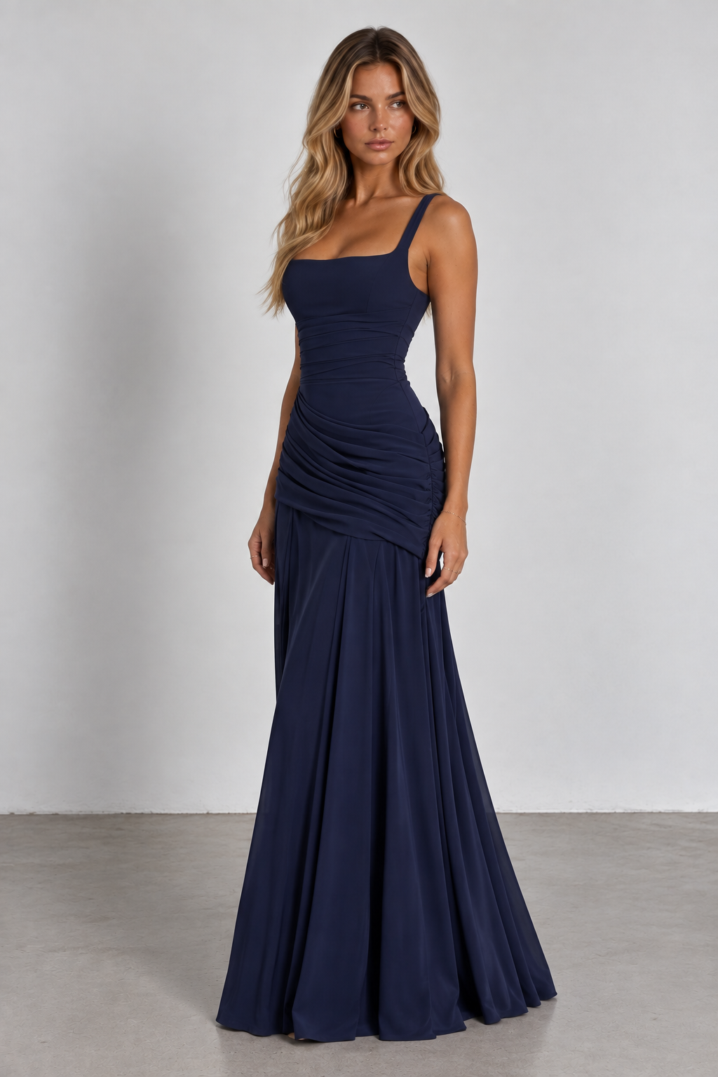 Ruched Maxi Dress